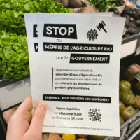 Stop au mépris de l’agriculture bio