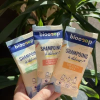 Nouveaux gels douche et shampooings à diluer Biocoop