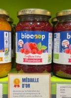 Médailles d’or pour notre ratatouille et notre confiture Biocoop