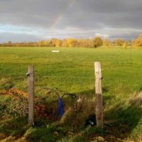 Chantier participatif à la ferme pour planter des haies