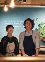 La table aux pommes : buffet et repas gastronomique avec deux chefs japonais
